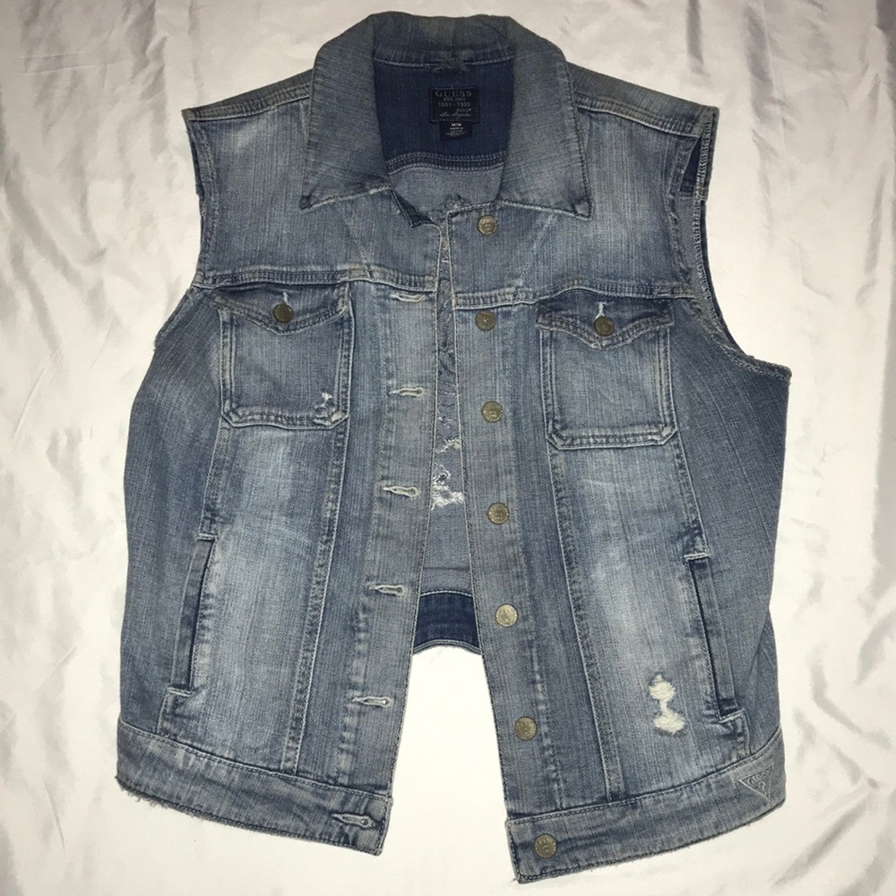 GUESS Denim Vest